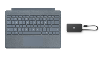 Surface TypeCover and USB Travel Hub photo
